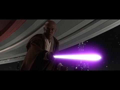 Star Wars - "Ihr steht unter Arrest mein Lord!" Mace Windu Vs. Palpatine (Die Rache Der Sith)