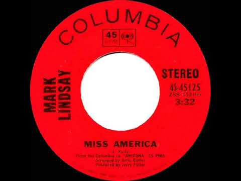 1970 HITS ARCHIVE: Miss America - Mark Lindsay (stereo 45)
