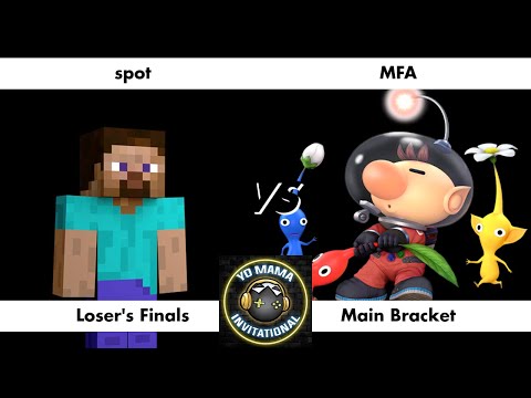 Yo Mama Invitational - Loser's Finals - spot (Steve) vs MFA (Olimar)