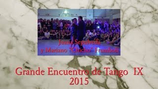 Juana Sepulveda y Mariano Chicho Frumboli-Grande Encuentro de Tango IX