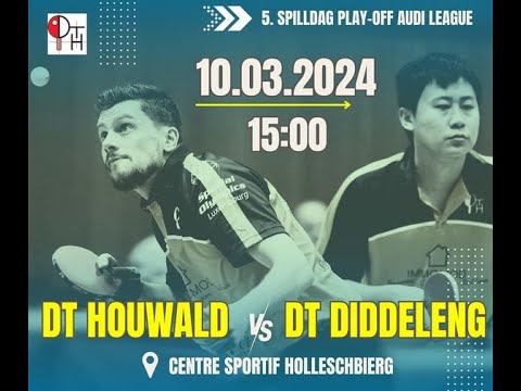 AUDI League : DT Houwald - DT Diddeleng (Dësch 2)