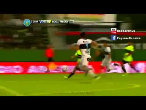 Gol de luciano acosta a gimnasia