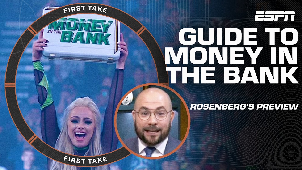Peter Rosenberg's guide to the 2026 Women's Money in the Bank Ladder match  💼💰 | First Take