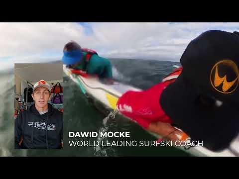 Remounting a double surfski - the kayaking world's biggest relationship killer!
