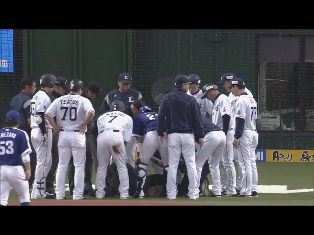 【7回裏】敷田球審にアクシデント... 2018/6/16 L-D