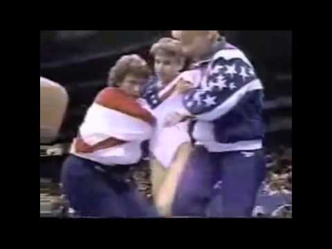 Kerri Strug Wins Gold for the United States