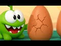 Om Nom Breaks Eggs To See What S Inside Learn English With Om Nom Educational Cartoon