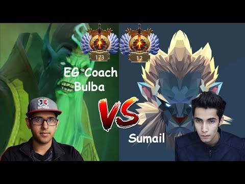 Sumail vs Bulba in Solo Rank Practicing for TI8