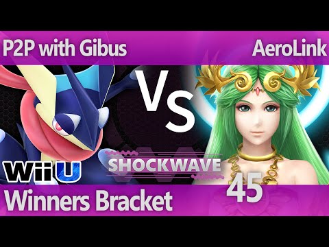 SW 45 Smash 4 - P2P with Gibus (Greninja) vs AeroLink (Palutena) - Winners Bracket