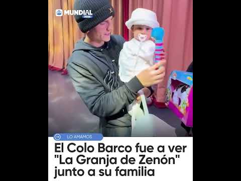 🐓🎶 VACACIONES EN FAMILIA: EL COLO BARCO DISFRUTÓ DE LA GRANJA DE ZENÓN CON SU HIJA | #QUEPASASALTA