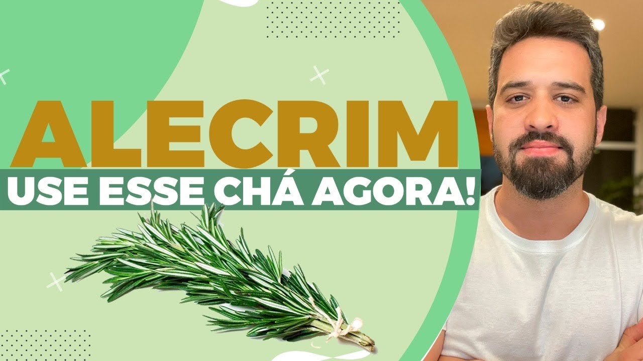 chá de ALECRIM, conheça os benefícios | Dr Renato Silveira