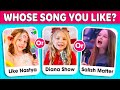 Can You Guess Who Is Singing? Salish Matter, Diana Show, Like Nastya