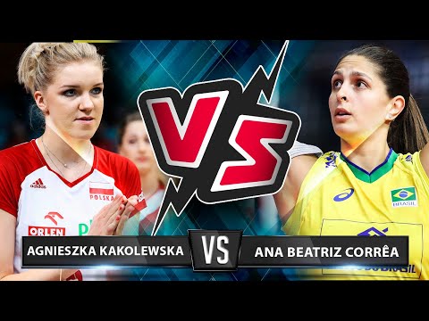 Agnieszka Kakolewska vs Ana Beatriz Correa | Who is the BEST for you? | Monster blocks | VNL 2019 |
