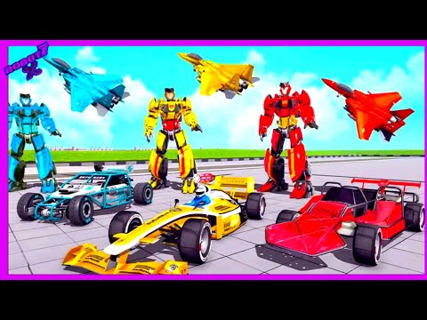 Formula Car Robot Transform Android gameplay #2