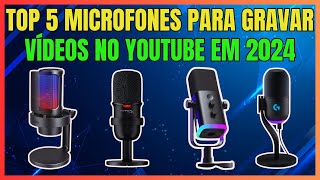 5 Microfone para Gravar vídeos em 2024?Melhores microfone para Gravar vídeos no Youtube