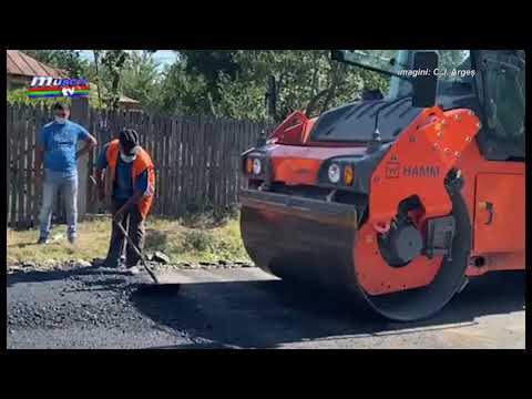 Jurnal MUSCEL TV 04 08 2020 se asfalteaza drumul negrasi - mozacu