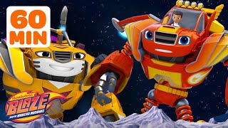 Blaze's Science Adventures & COOLEST Transformations! w/ Gabby & AJ | Blaze and the Monster Machines