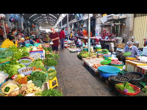 Lively Living @ Cambodian Wet Market - Daily Fresh Foods For Sales @ Boeng Tompun & Boeng Trabaek