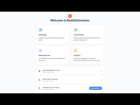 Post Content video preview