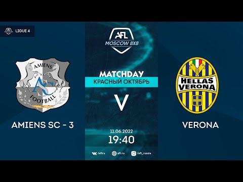 AFL22. France. Ligue 4. Day 4. AMIENS SC - 3 - Verona