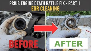 Fixing Toyota Prius Engine Rattle Noise! (Part 1: EGR System)