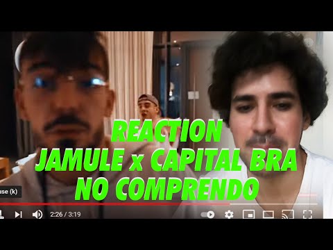 REACTION zu JAMULE X CAPITAL BRA - NO COMPRENDO - reaction video !!!