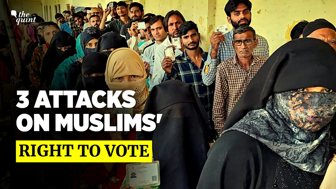 Form 7 & SIR to Voter Suppression: Indian Muslims' Right to Vote is Being Targeted in 3 Ways