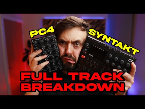 Syntakt + Faderfox PC4: Electro Performance Breakdown Tutorial
