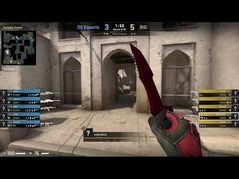 CSGO GOTV POV DEMO BIG XANTARES(26/12) VS OG ESPORTS DUST2 DreamHack Open Summer 2020 Europe