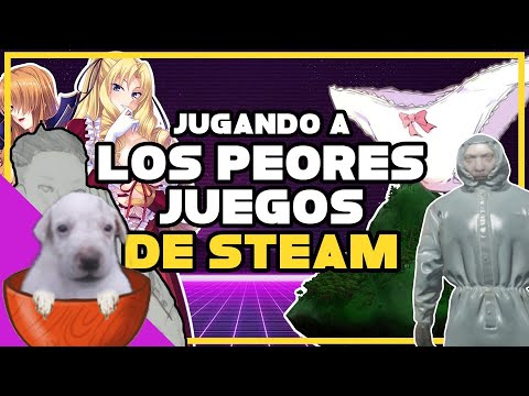 Huntleo reacciona a "Jugando a lo que PEOR PINTA tiene de todo Steam"