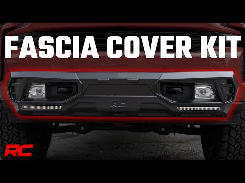 2019-2021 Chevrolet Silverado 1500 Front Fascia with LED Strips