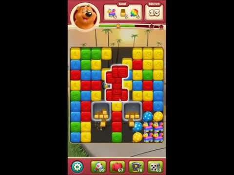 Toon Blast Level 3213 - NO BOOSTERS 🐻🐺🐱 | SKILLGAMING ✔️