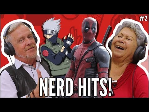 IDOSOS REAGEM A NERD HITS - RAP DO KAKASHI, RAP DO DEADPOOL E RAP DO ALL MIGHT