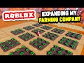 Expanding My FARM COMPANY in Roblox Farm Life Simulator