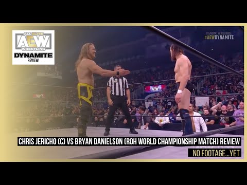 Chris Jericho vs Bryan Danielson (ROH World Title) Review! AEW Dynamite 10/12/22 Results! #shorts