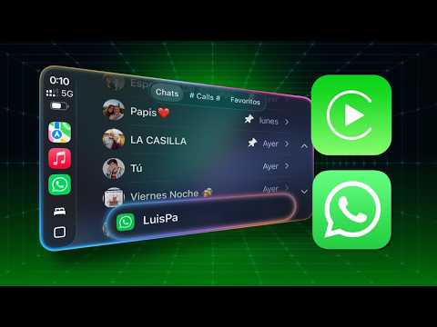 «WhatsApp lanza nueva aplicación para CarPlay»