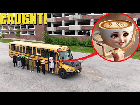 I CAUGHT BALLERINA CAPPUCCINA ON A SCHOOL BUS IN REAL LIFE! (ITALIAN BRAIN ROT)