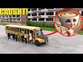 I CAUGHT BALLERINA CAPPUCCINA ON A SCHOOL BUS IN REAL LIFE ITALIAN BRAIN ROT