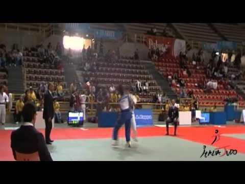 italiajudo Verona 2012 CI Assoluti Finale3° 78kg Miranda Giambelli vs Debora Vendrame