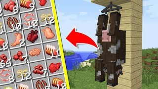 MINECRAFT | QUE HAY DENTRO DE UNA VACA? | MINECRAFT VIDEOS