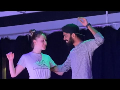 Victoria Henk and Neil Joshi - West Coast Swing Demo