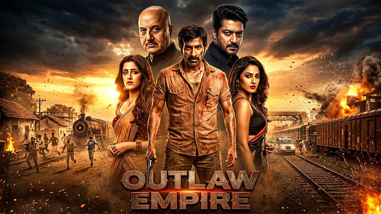 Outlaw Empire Full Movie| Ravi Teja, Anupam Kher, Nupur Sanon | Action Crime Thriller Movie in Hindi