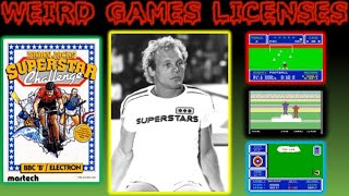 Brian Jacks Superstar Challenge | BBC, Spectrum, C64, MSX & Amstrad | Weird Game Licenses