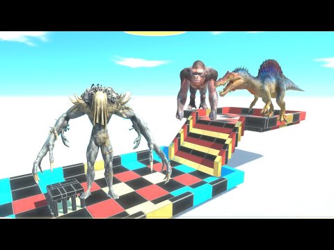 SLIDE TO SAVE COWARD COLE   PRIMATES + CARNIVORE DINOS  - ARBS