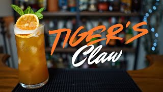 TIGER'S CLAW ★ A Tequila Tiki Style Cocktail