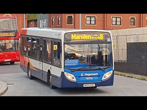 Journey on Route 7 | NK09EBV/39720 - Stagecoach North East: MAN 14.240LF/ADL Enviro 200