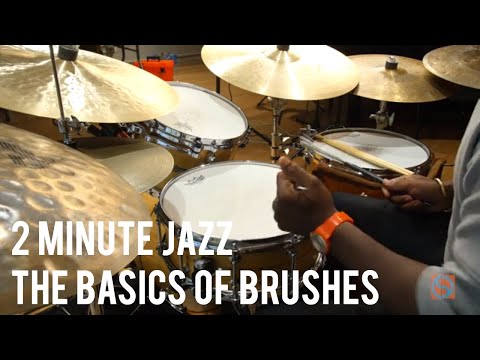 The Basics of Brushes - Ulysses Owens, Jr. | 2 Minute Jazz