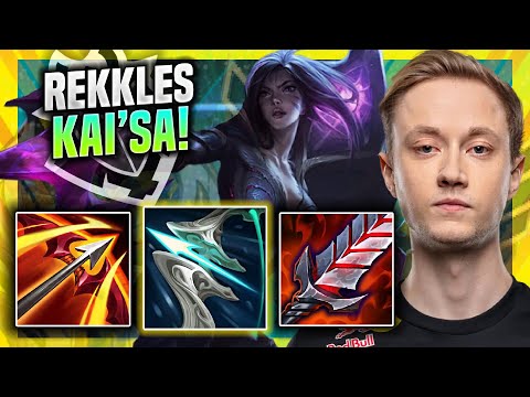 REKKLES IS SO CLEAN WITH KAI'SA! - G2 Rekkles Plays Kai'sa ADC vs Jinx! | Season 11