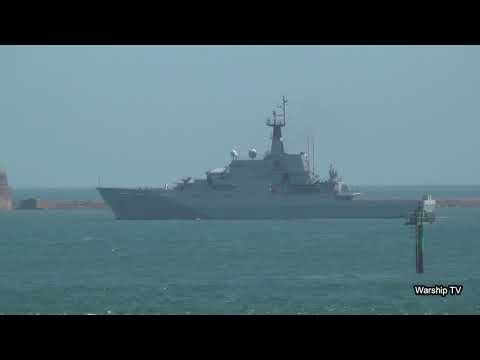HMS SEVERN P282 IN PLYMOUTH SOUND - 22nd June 2020