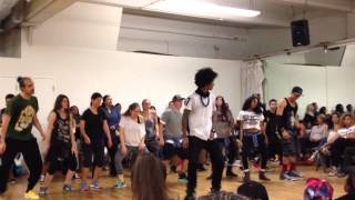 LES TWINS San Francisco Workshop | Larry Choreography (partial) | August 4th, 2014